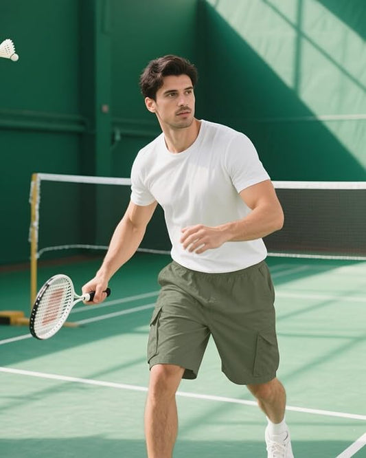 Men's Cotton Casual Cargo Shorts Pack of 3