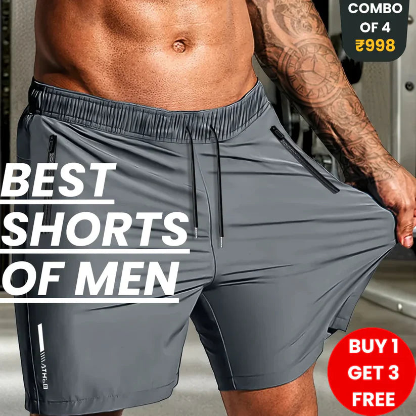 4 Stylish Shorts at the Price of 2 – Limited Time Steal Deal!