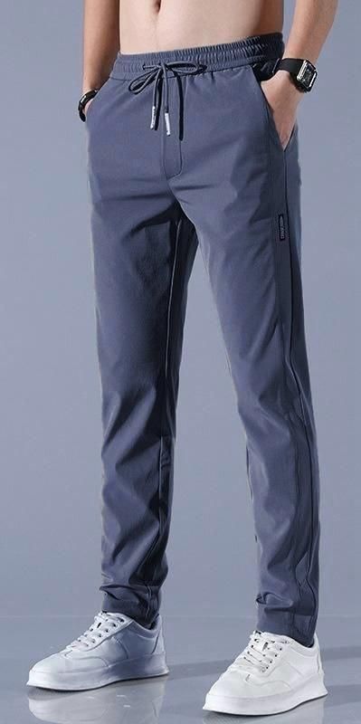 Men's Lycra Daily Wear TrackPants - Buy 1 Get 1 Free (Black + Grey)